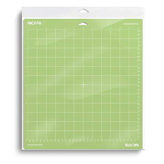 Nicapa Cricut Cutting Mat - Standard Grip - 12 x 12 inch - 30x30cm - 1 pack - You’ve Got Me In Stitches