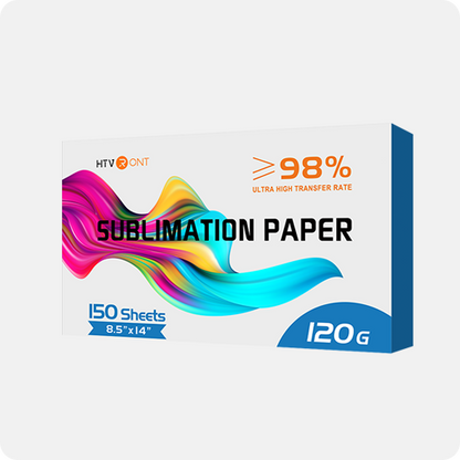 HTVront - Sublimation Paper 120g- 8.5" x 14" - 150 Sheets