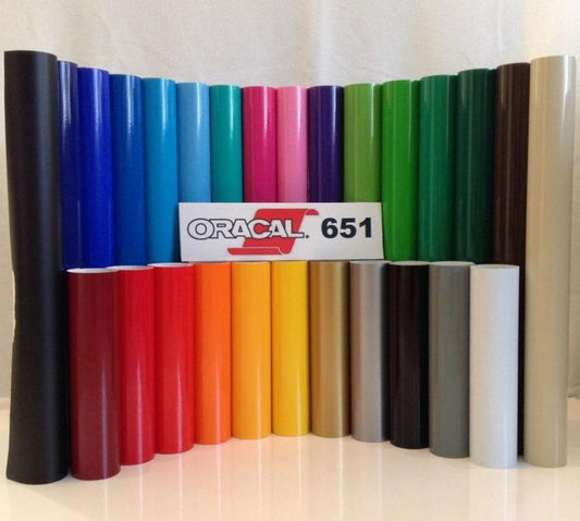 ORACAL 651 Calendered Vinyl - 30cm x 10 Metres (1 x 10m piece)