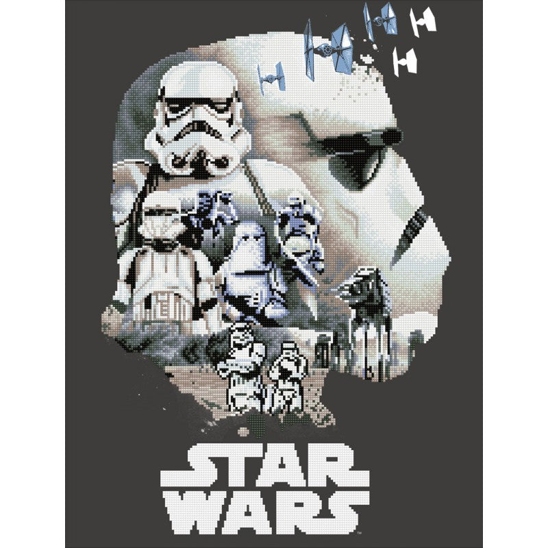 Diamond Dotz - Disney - Star Wars - Stormtrooper - 52 x 68cm