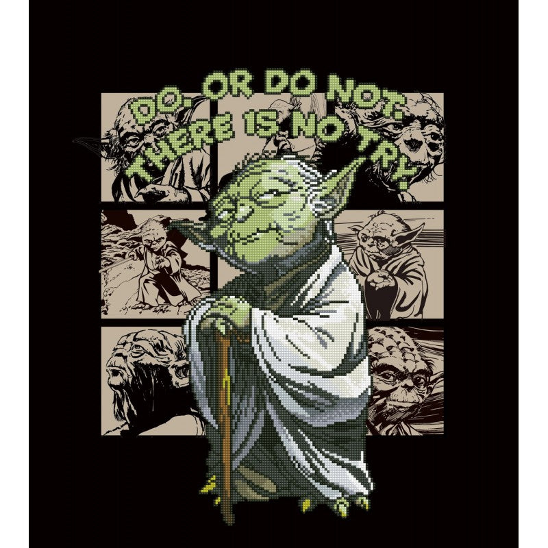 Diamond Dotz - Disney - Star Wars - Yoda - 57 x 64cm