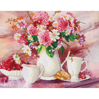 Diamond Dotz - Romantic Tea Time - 72 x 56cm