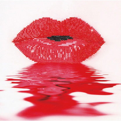 Diamond Dotz - Hot Lips - 30 x 30cm