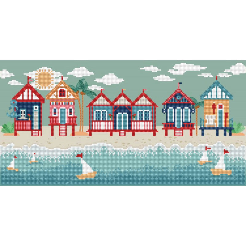 Diamond Dotz - Seaside Days - 53 x 27cm