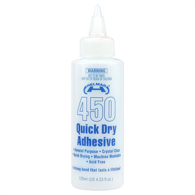 Helmar - 450 Quick Dry Adhesive Glue - 125ml