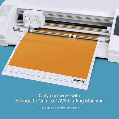 MAKNTO Cutting Mats - suitable for Silhouette - 12”x12” (30cm x 30cm) - You’ve Got Me In Stitches