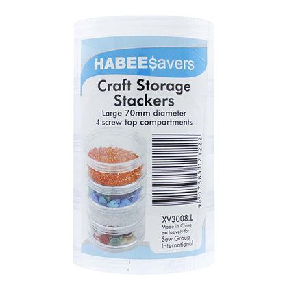 Habee$avers Craft Storage Stackers - Large